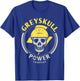 Greyskull power company Apparel T-Shirt - T-Shirt | Royal