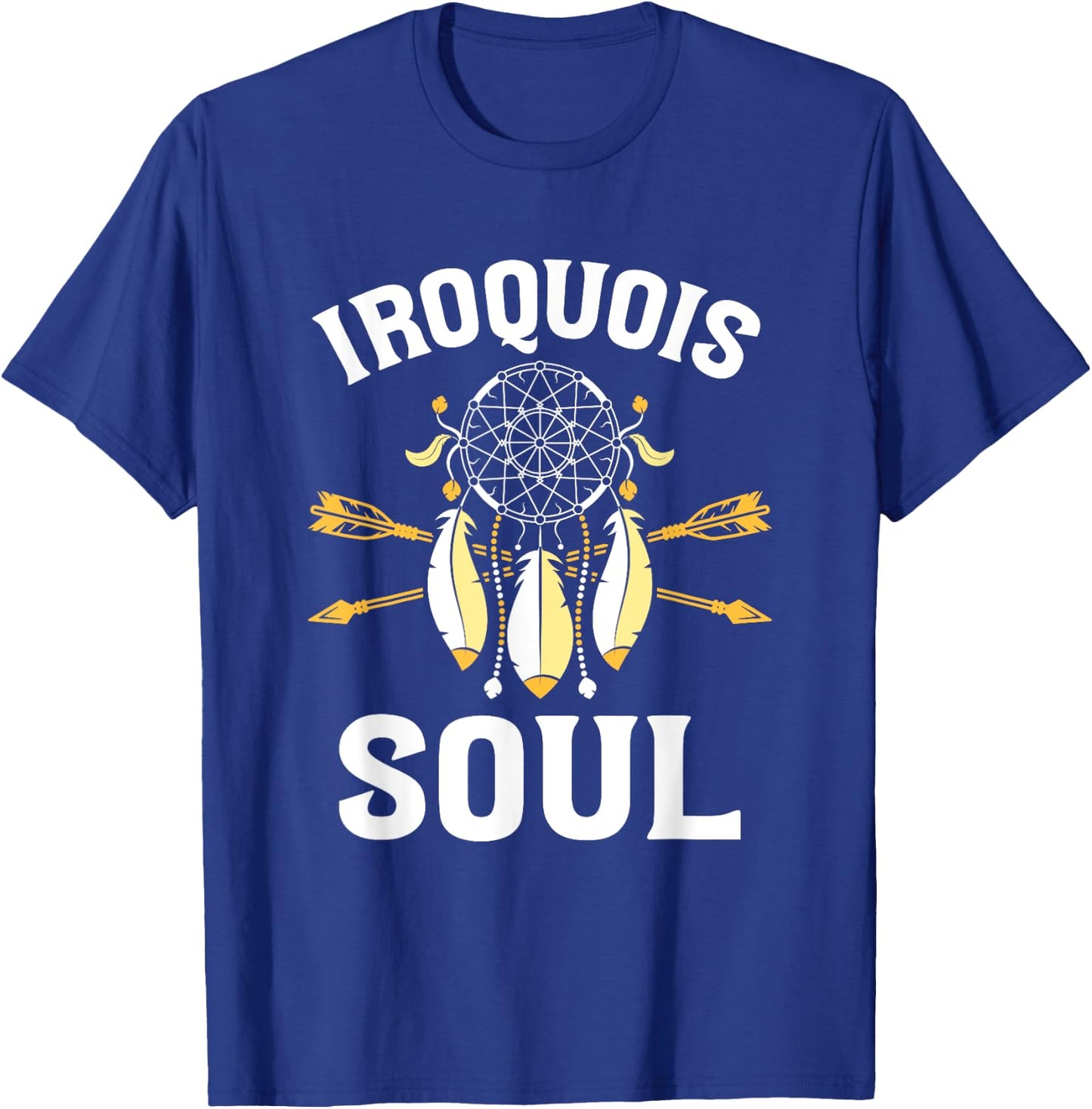 Iroquois Soul - Native Pride American Indian Tribe Iroquois T-Shirt - T-Shirt | Royal