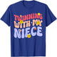 Twinning With My niece Funny aunt auntie T-Shirt - T-Shirt | Royal