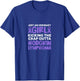 Hodgkin Lymphoma Just An Ordinary Girl Kicking The Crap T-Shirt - T-Shirt | Royal
