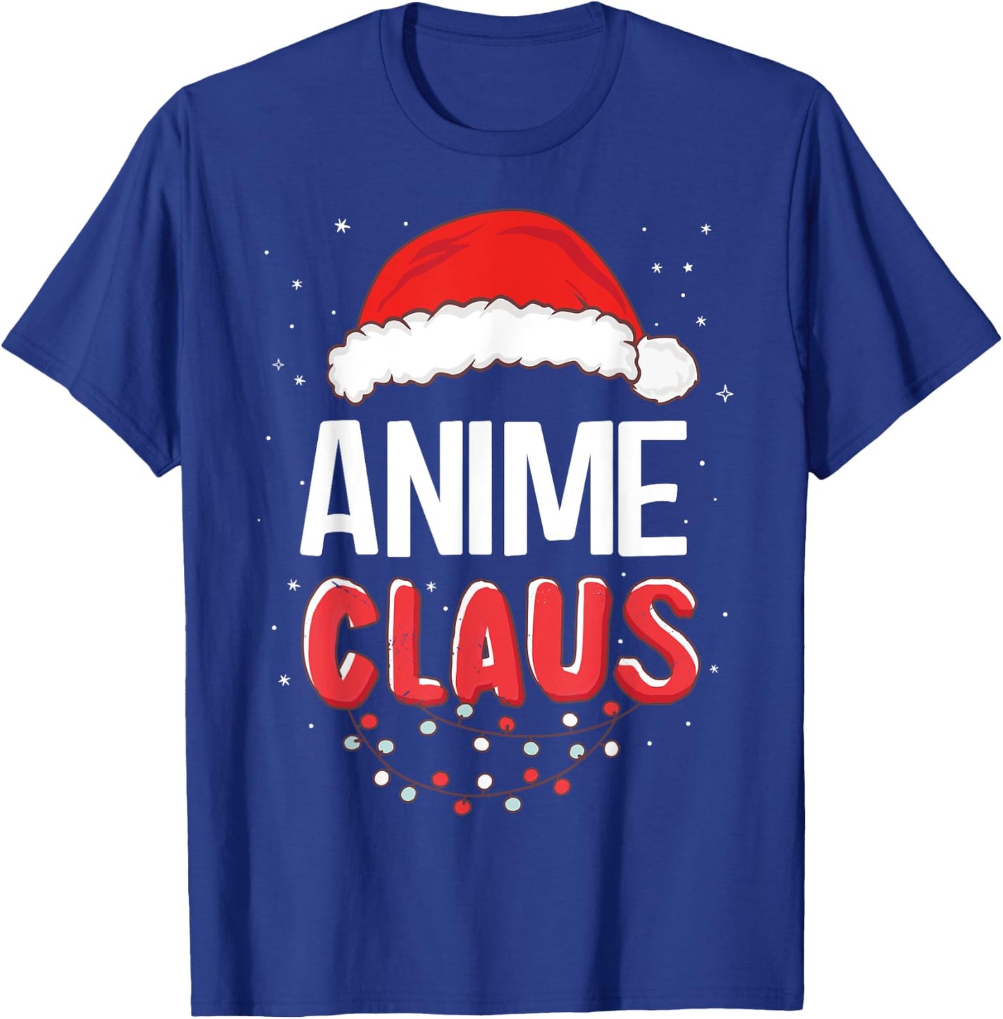 Anime Santa Claus Christmas Matching Costume T-Shirt - T-Shirt | Royal