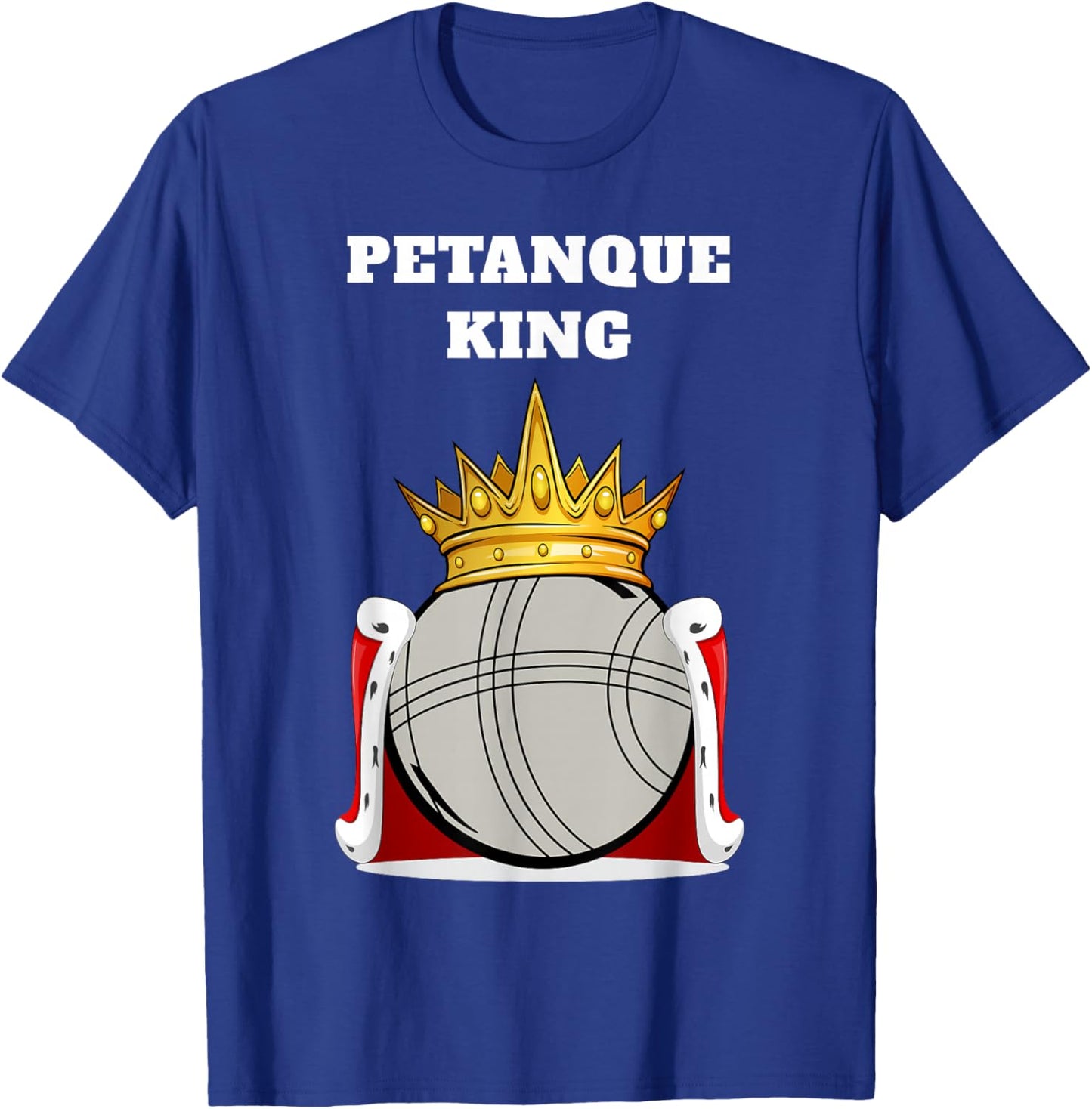 Petanque King | Boys Petanque Design | Petanque T-Shirt - T-Shirt | Royal