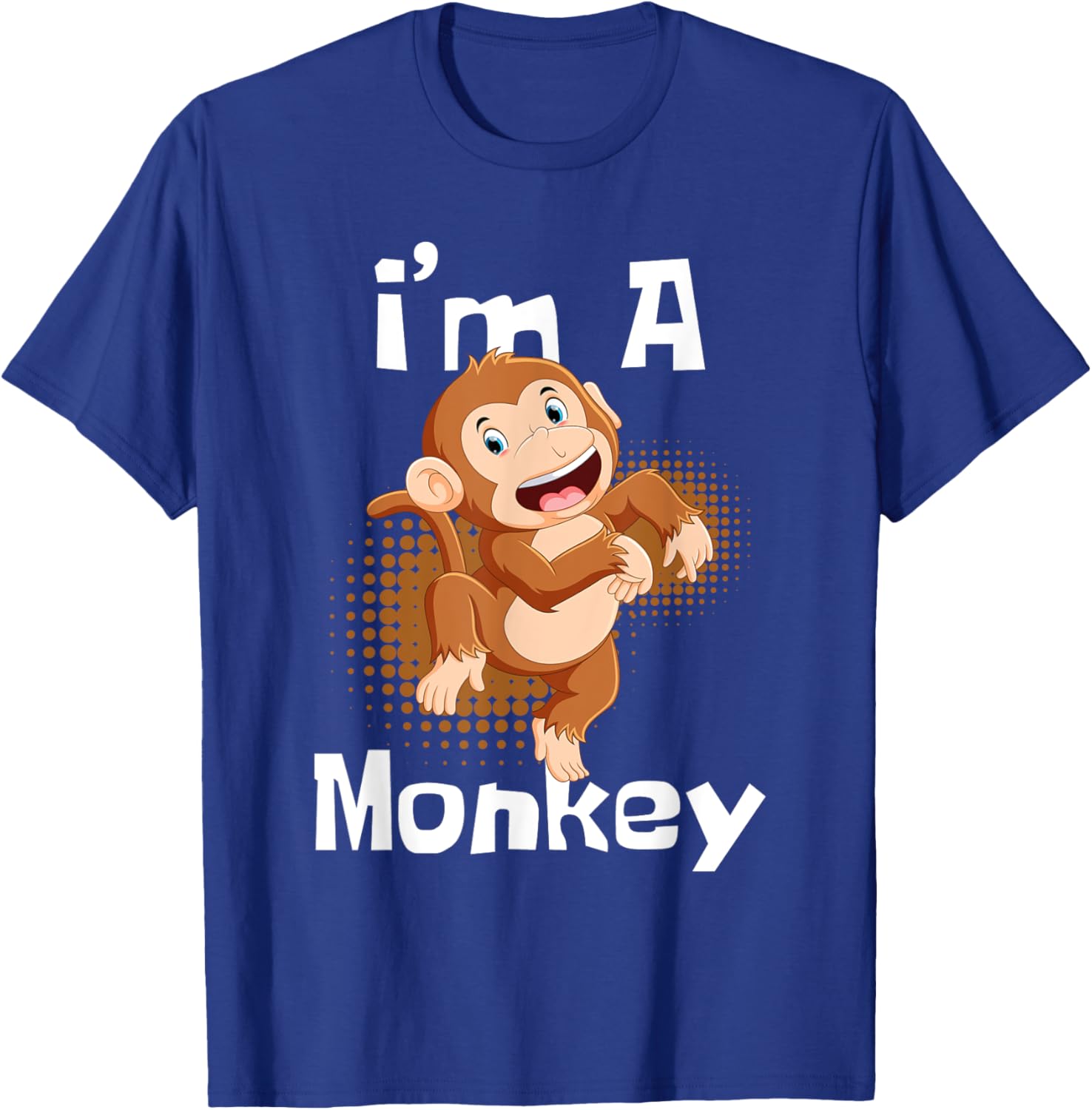 I'm A Monkey - Safari Zoo Animal Lover Primate Zookeeper T-Shirt - T-Shirt | Royal