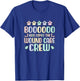 Wound Care Crew, Women Wound Nurse Halloween Ghost T-Shirt - T-Shirt | Royal
