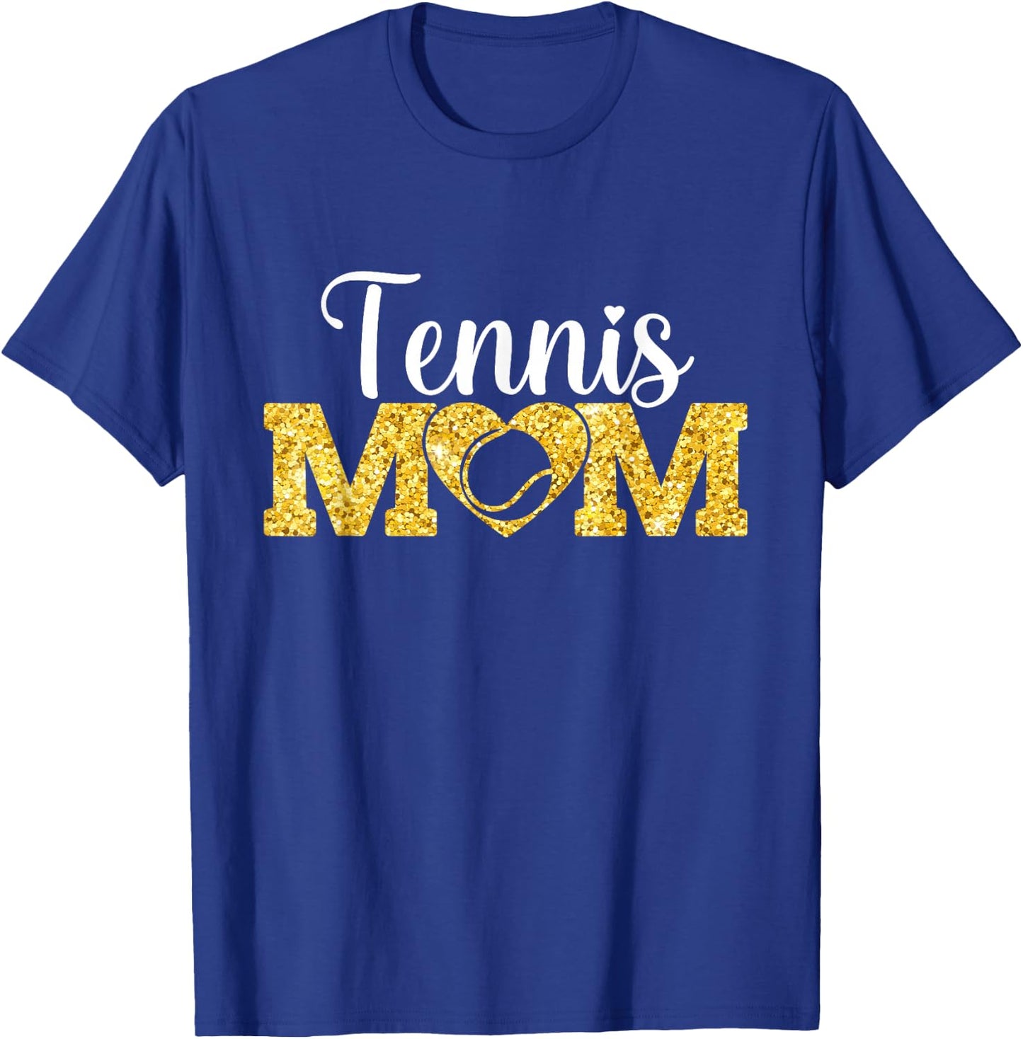 Mother's Day Tennis Mom Funny Sport Tennis Lover T-Shirt - T-Shirt | Royal