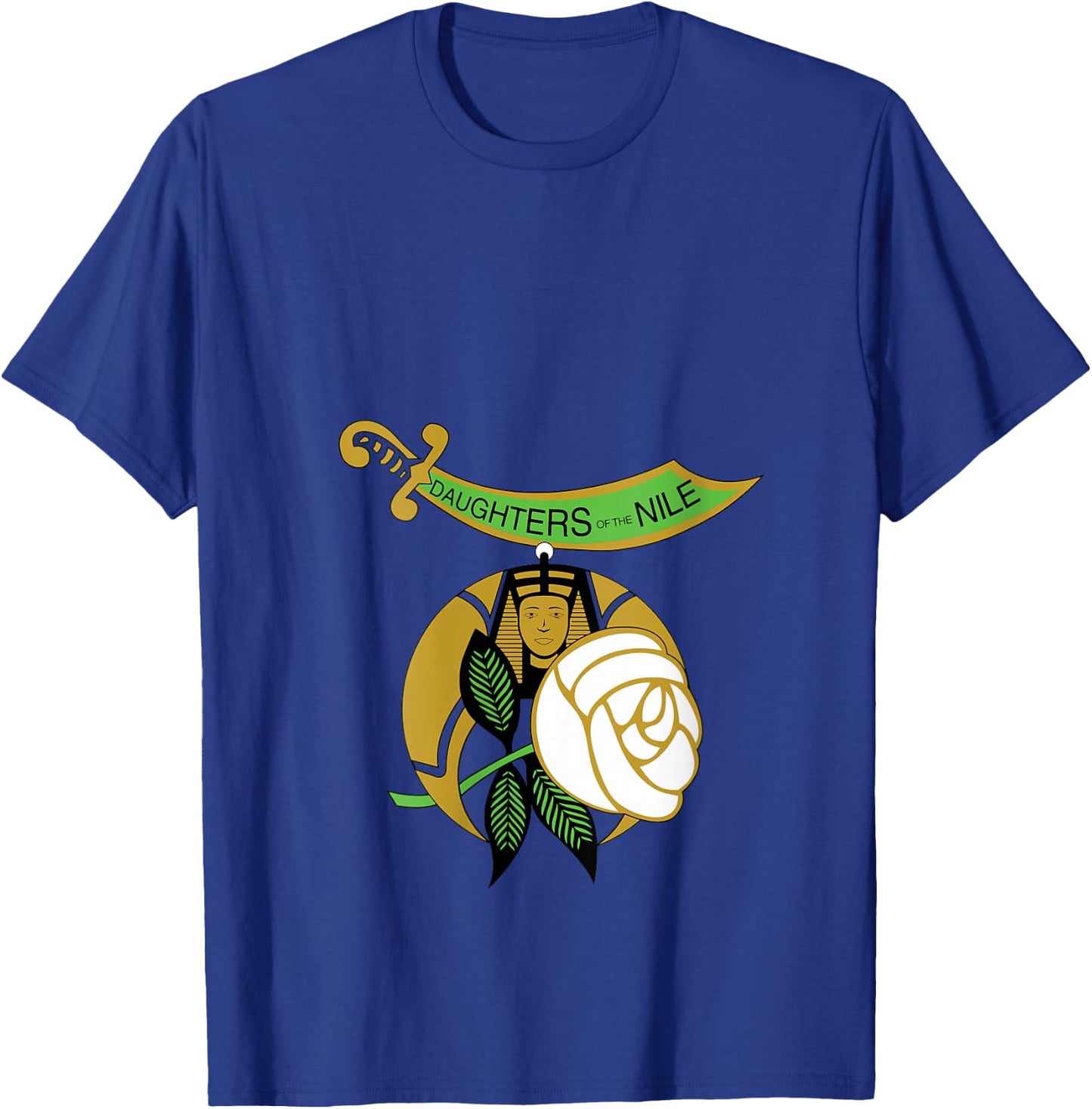 Daughters of The Nile Don Shriners Freemasons Mother's Day V-Neck T-Shirt - T-Shirt | Royal