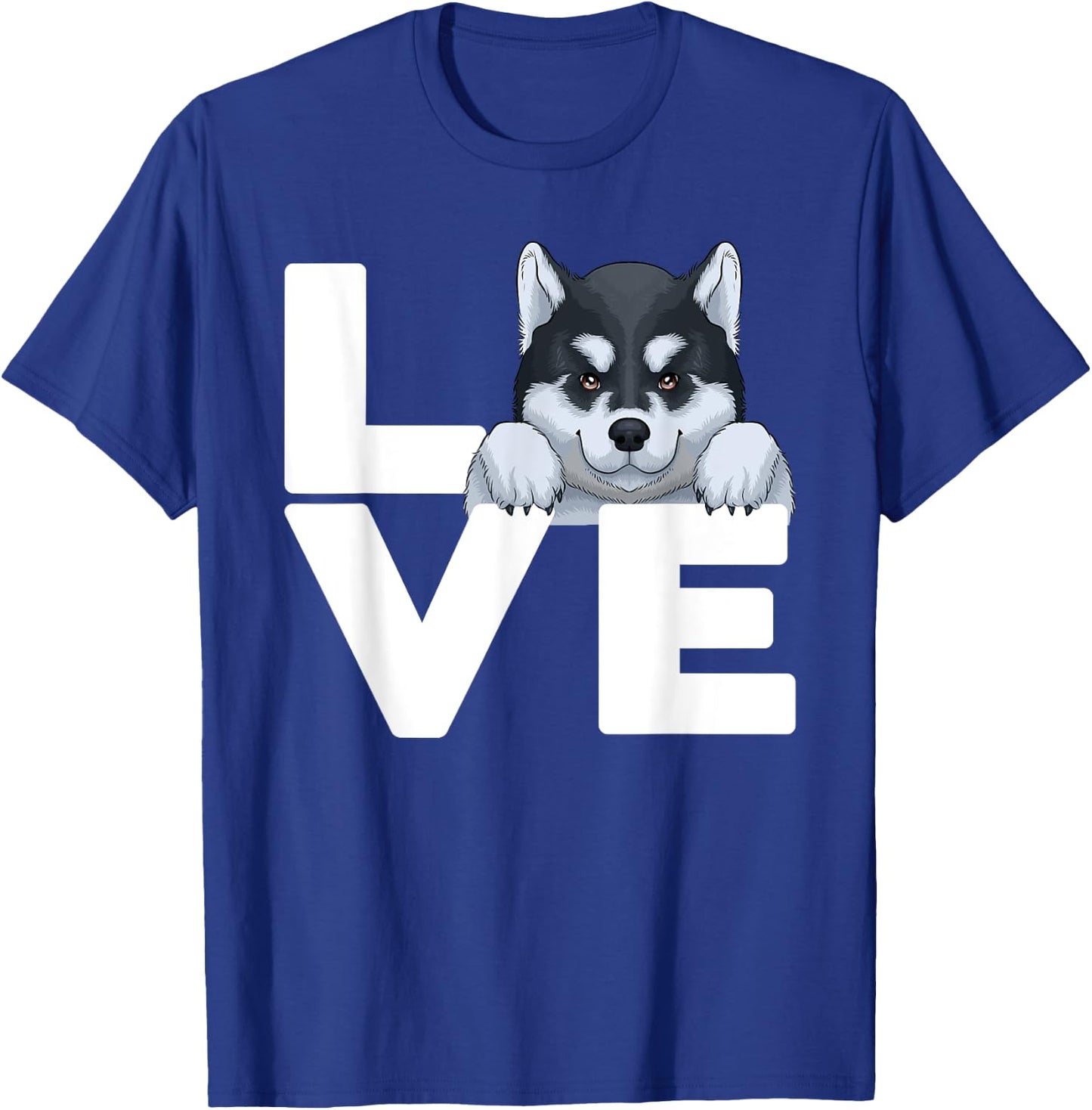 Best Siberian Husky Women Huskies Dog Owner Lover T-Shirt - T-Shirt | Royal