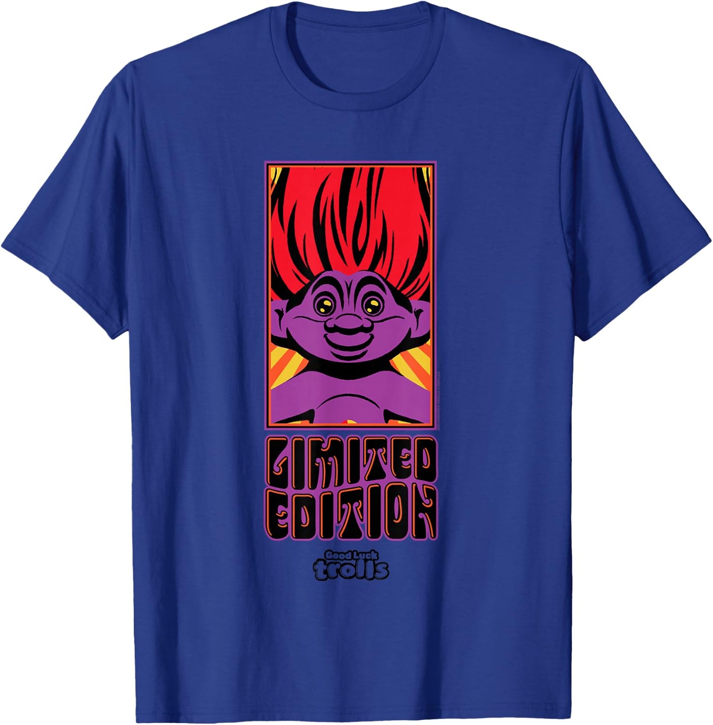 Good Luck Trolls Halloween Limited Edition T-Shirt - T-Shirt | Royal