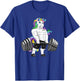Unicorn Deadlift Workout Bodybuilder T-Shirt - T-Shirt | Royal