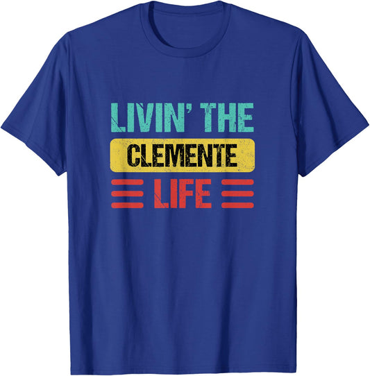 Clemente Name T-Shirt - T-Shirt | Royal