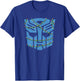 Transformers Autobots Logo Christmas Light Wrap Up T-Shirt - T-Shirt | Royal
