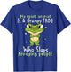 My Spirit Animal Is A Grumpy Frog Who Slaps Annoying People T-Shirt - T-Shirt | Royal