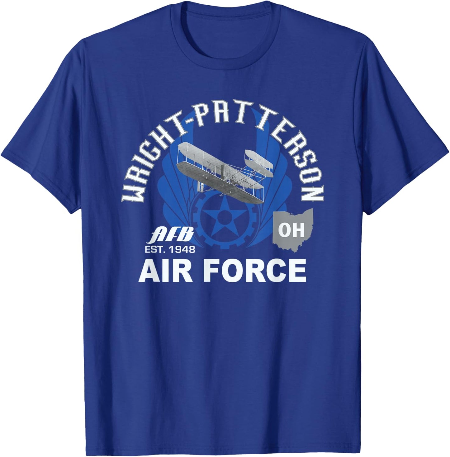 Wright Patterson Afb Air Force T-Shirt - T-Shirt | Royal