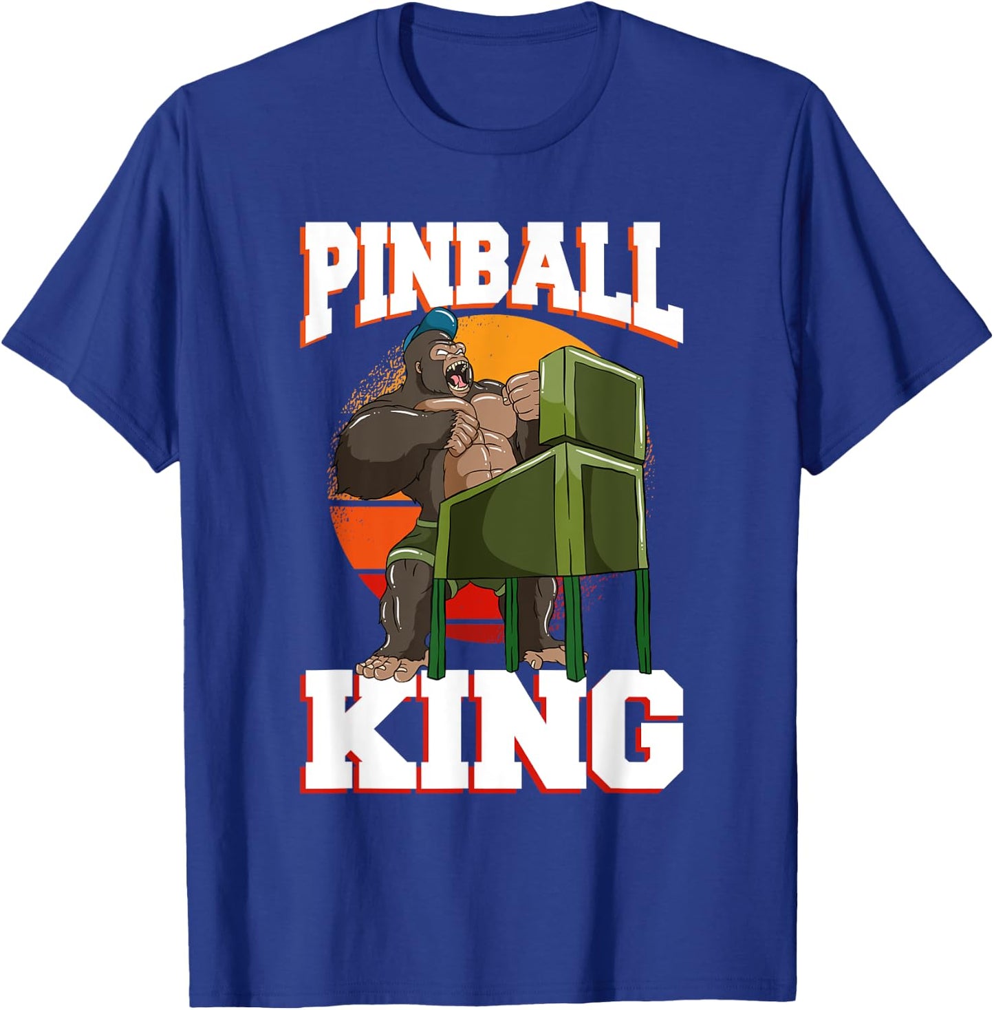 Pinball King T-Shirt - T-Shirt | Royal
