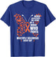 Multiple Sclerosis Butterfly MS Warrior Women T-Shirt - T-Shirt | Royal