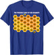 Beekeeper Periodic Table Beekeeping Bee Apiary Honey Lover T-Shirt - T-Shirt | Royal
