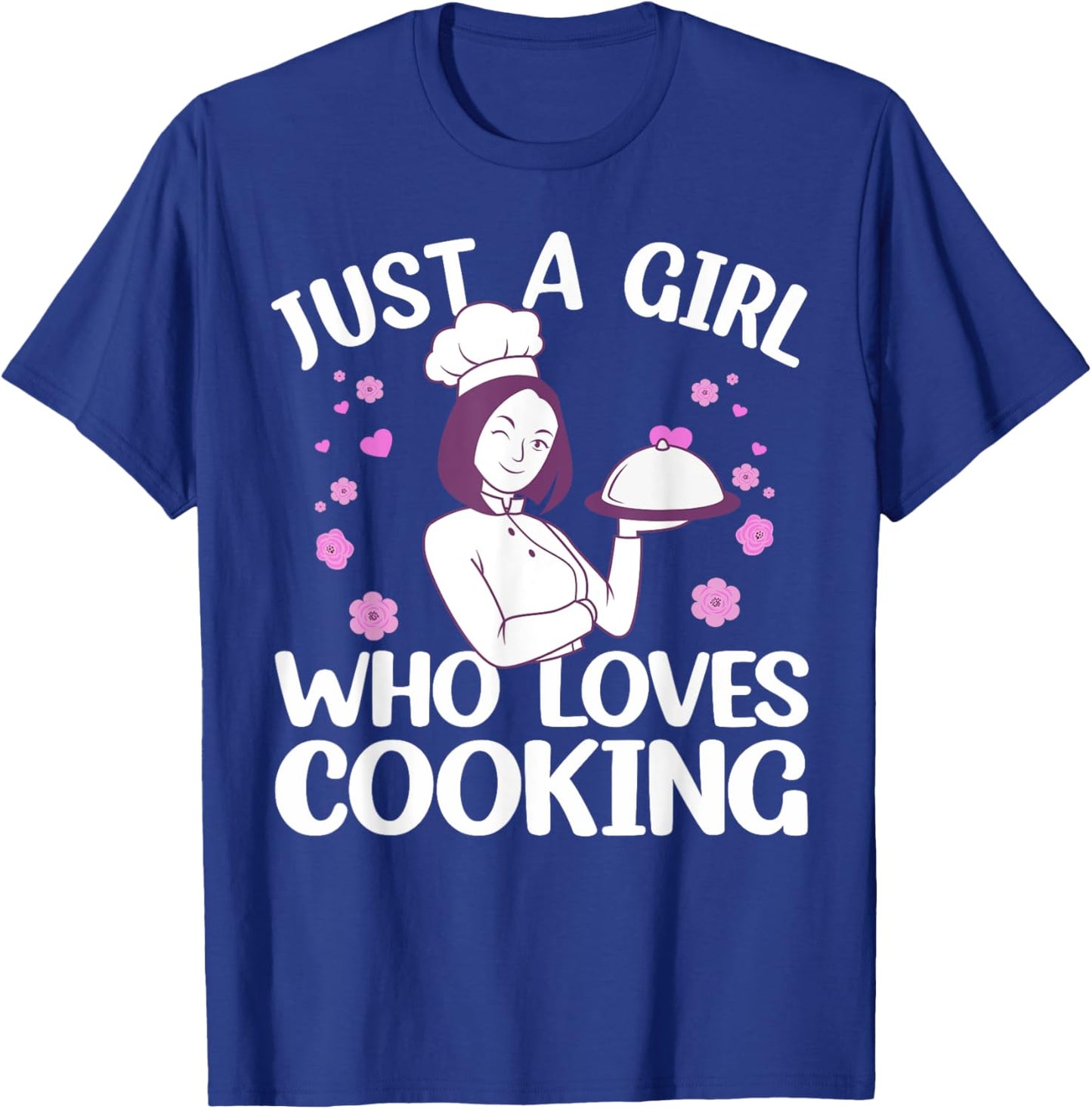 Funny Cook Art For Girls Kids Women Cooking Lover Culinary T-Shirt - T-Shirt | Royal