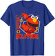 Sesame Street Mecha Builders Mecha Elmo! T-Shirt - T-Shirt | Royal