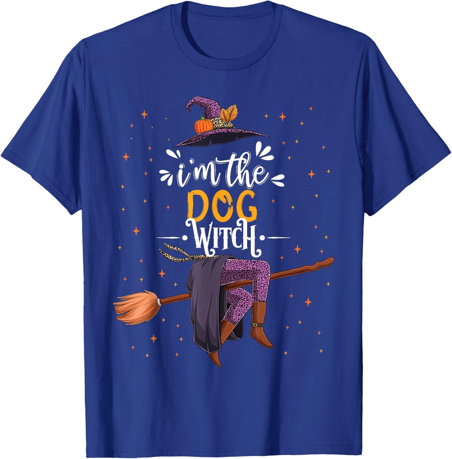 im the Dog Witch Halloween Matching Group Costume Women Kids T-Shirt - T-Shirt | Royal