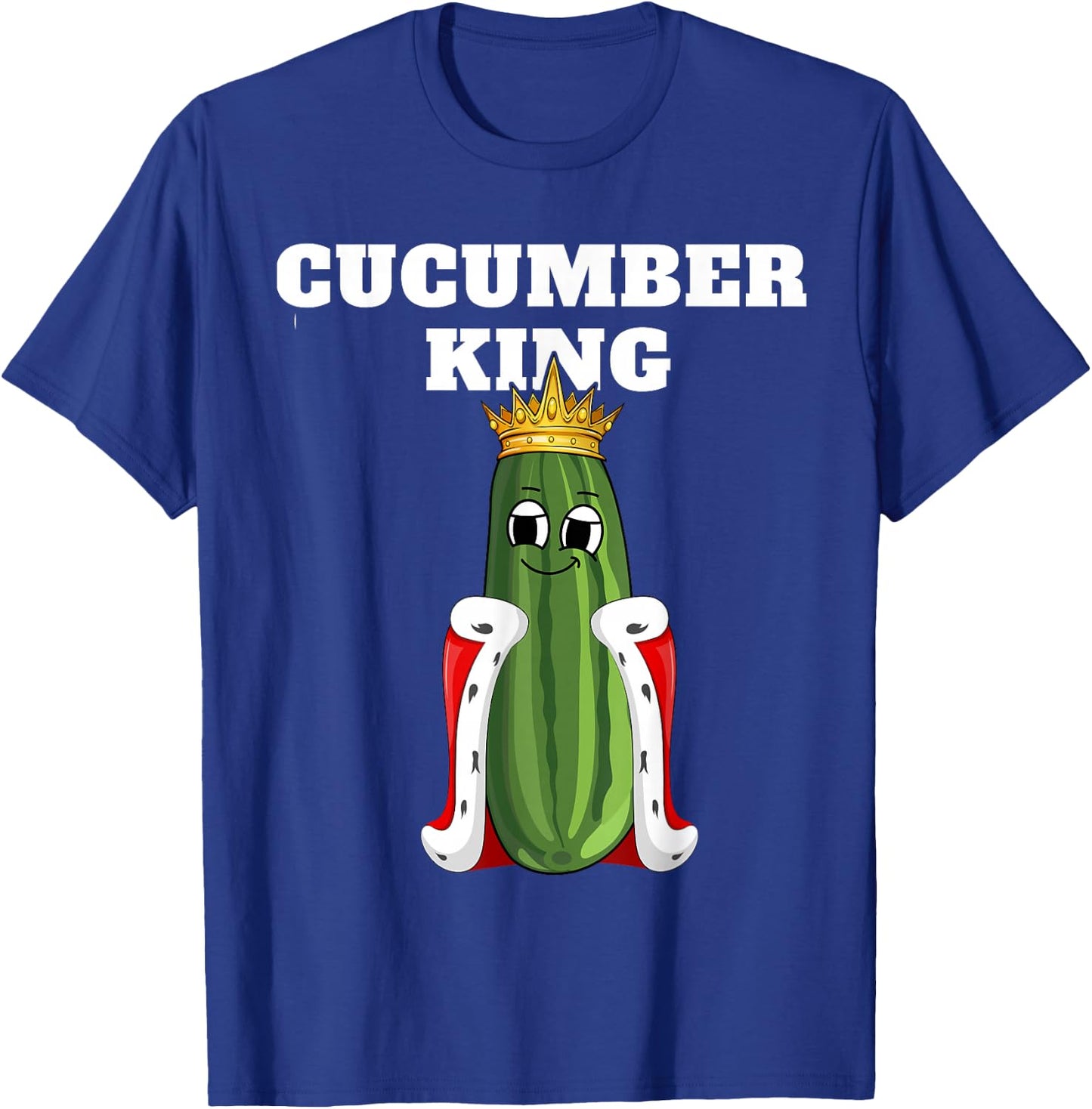 Gurkenkönig | Men's Cucumber | Boys Cucumber T-Shirt - T-Shirt | Royal