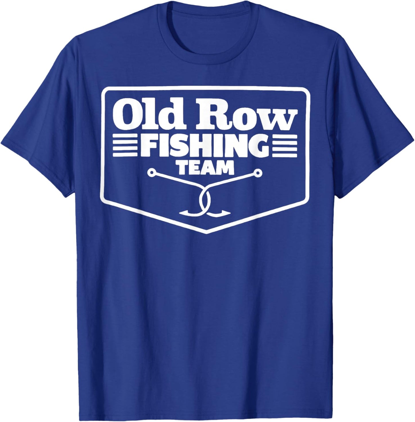 Old Row Fishing Team Funny Women T-Shirt - T-Shirt | Royal