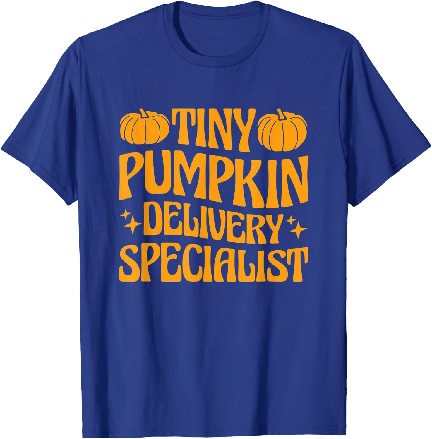 L&D Nurse Halloween Tiny Pumpkin Delivery Specialist T-Shirt - T-Shirt | Royal