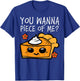 Wanna Piece Of Me Pumpkin Pie Thanksgiving Men Women Kids T-Shirt - T-Shirt | Royal