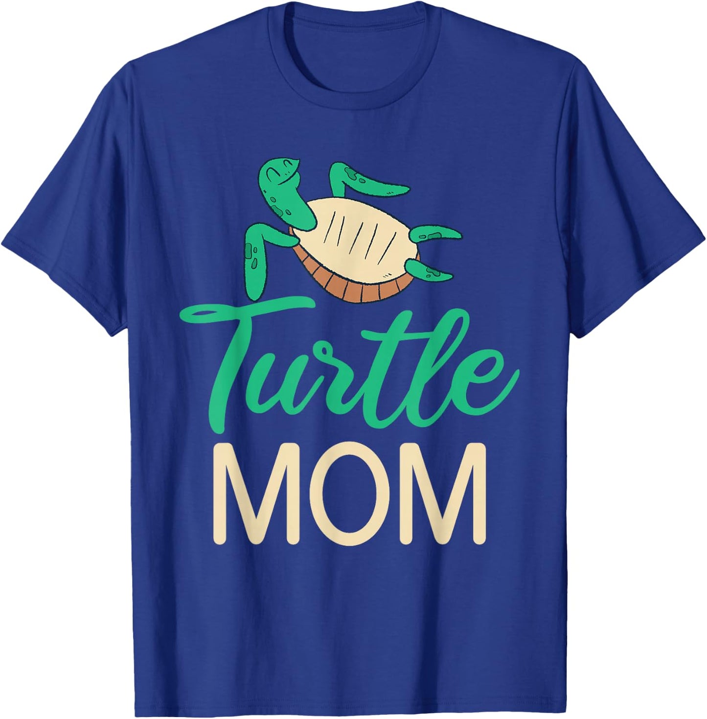 Turtle Mom Cute Sea Turtle Lover T-Shirt - T-Shirt | Royal