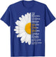 Christian You Are A Beautiful Victorious Enough Daisy Flower T-Shirt - T-Shirt | Royal
