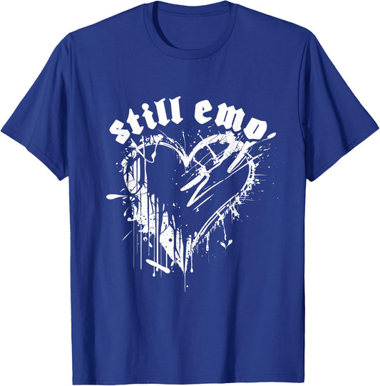 Emo Rock Still Emo y2k 2000s Ska Pop Punk Band Music T-Shirt - T-Shirt | Royal