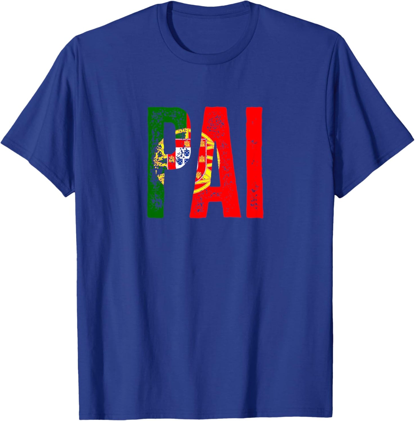 Portuguese Pai Sports Lover Portugal T-Shirt - T-Shirt | Royal