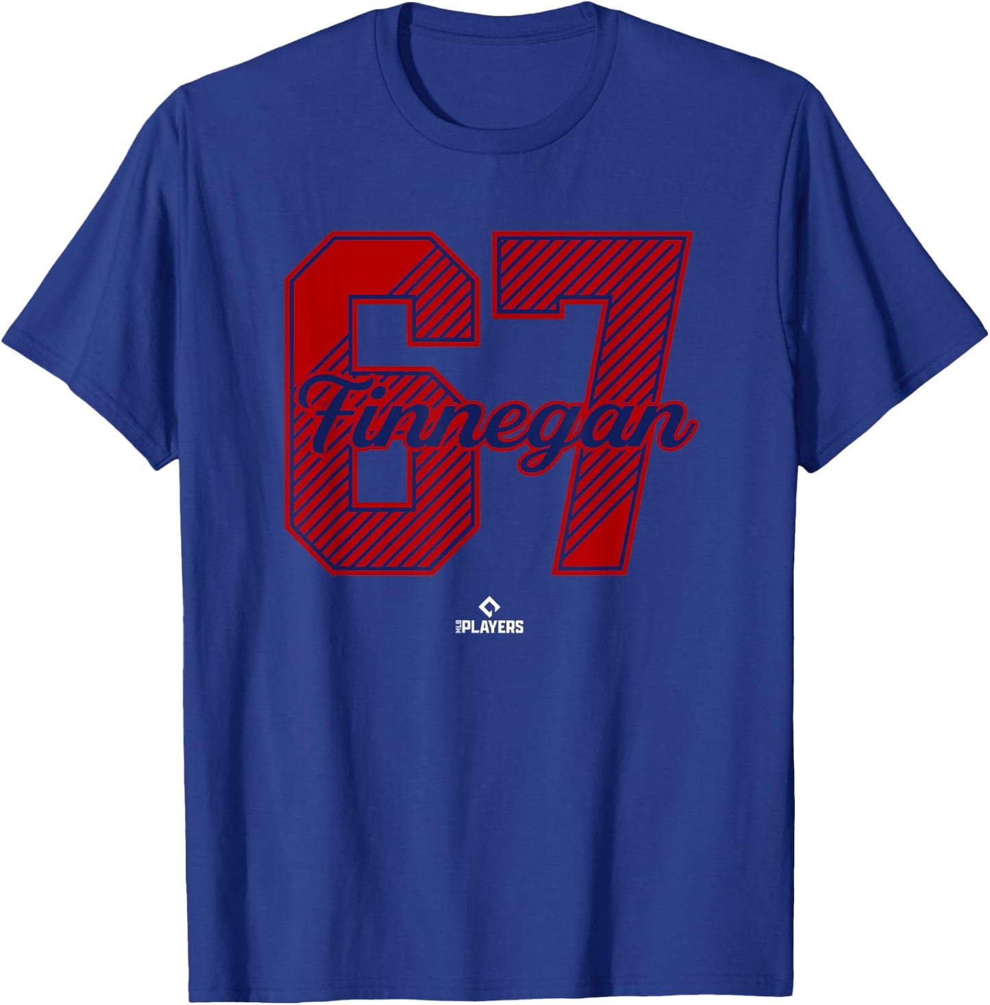 Kyle Finnegan 67 Washington MLBPA T-Shirt - T-Shirt | Royal