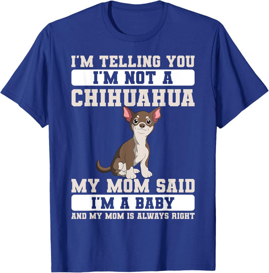 Chihuahua Mama Animal Lover Dog Owner Breeder Mother's Day Women Kids T-Shirt - T-Shirt | Royal