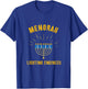 Hanukkah Lighting Engineer Jewish Menorah Lights Latkes T-Shirt - T-Shirt | Royal