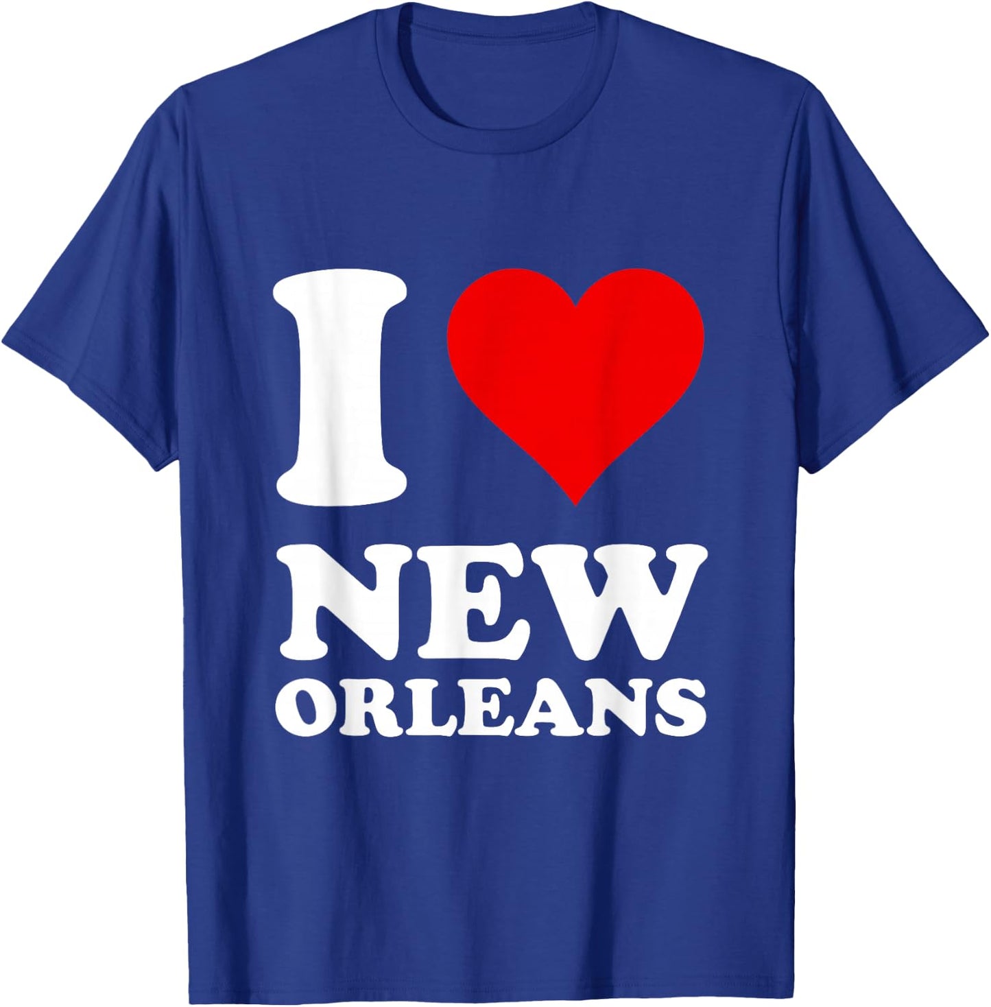 I Love New Orleans T-Shirt - T-Shirt | Royal