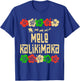 Mele Kalikimaka Hawaii Christmas Santa Beach Men Women Kids T-Shirt - T-Shirt | Royal