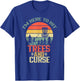I'm Here To Hit Trees And Curse Discs Golfing Disc Golf T-Shirt - T-Shirt | Royal