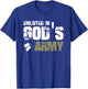 Enlisted In God's Army T-Shirt - T-Shirt | Royal