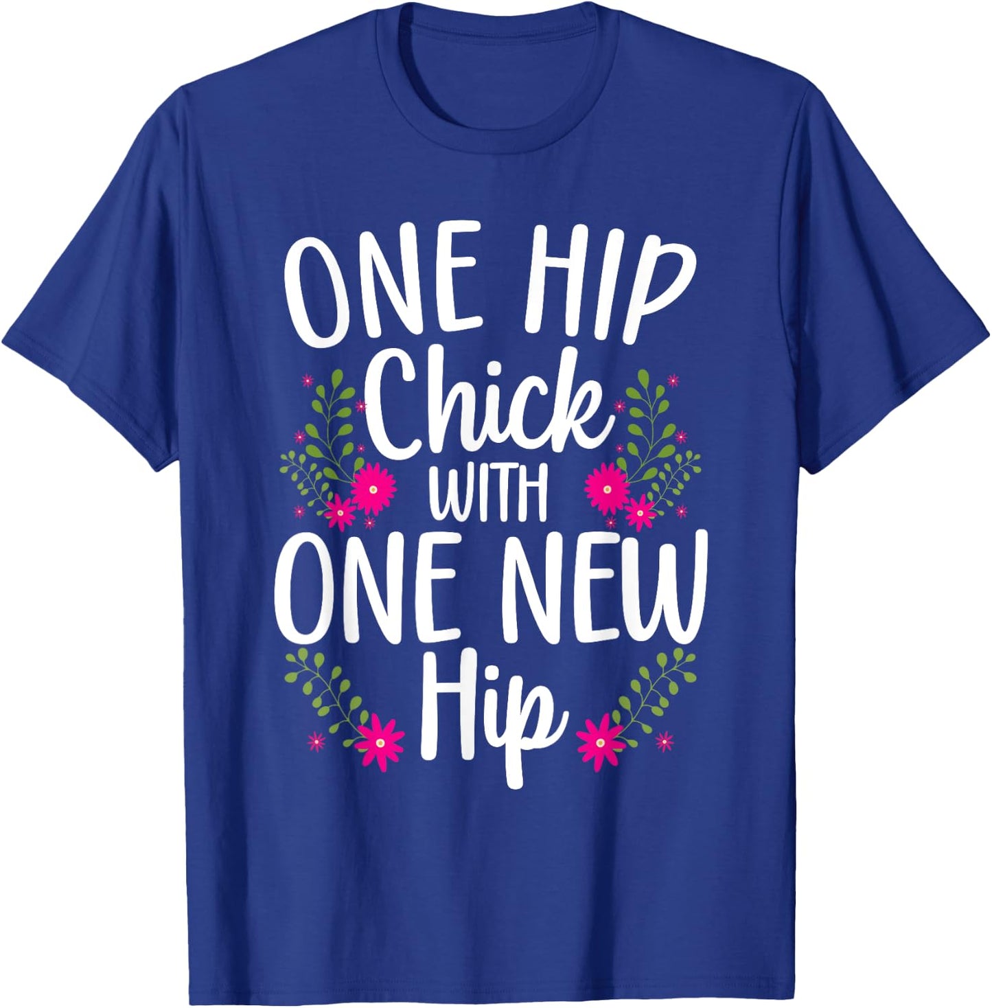 Funny Hip Surgery Art Girls Bionic Hip Replacement T-Shirt - T-Shirt | Royal