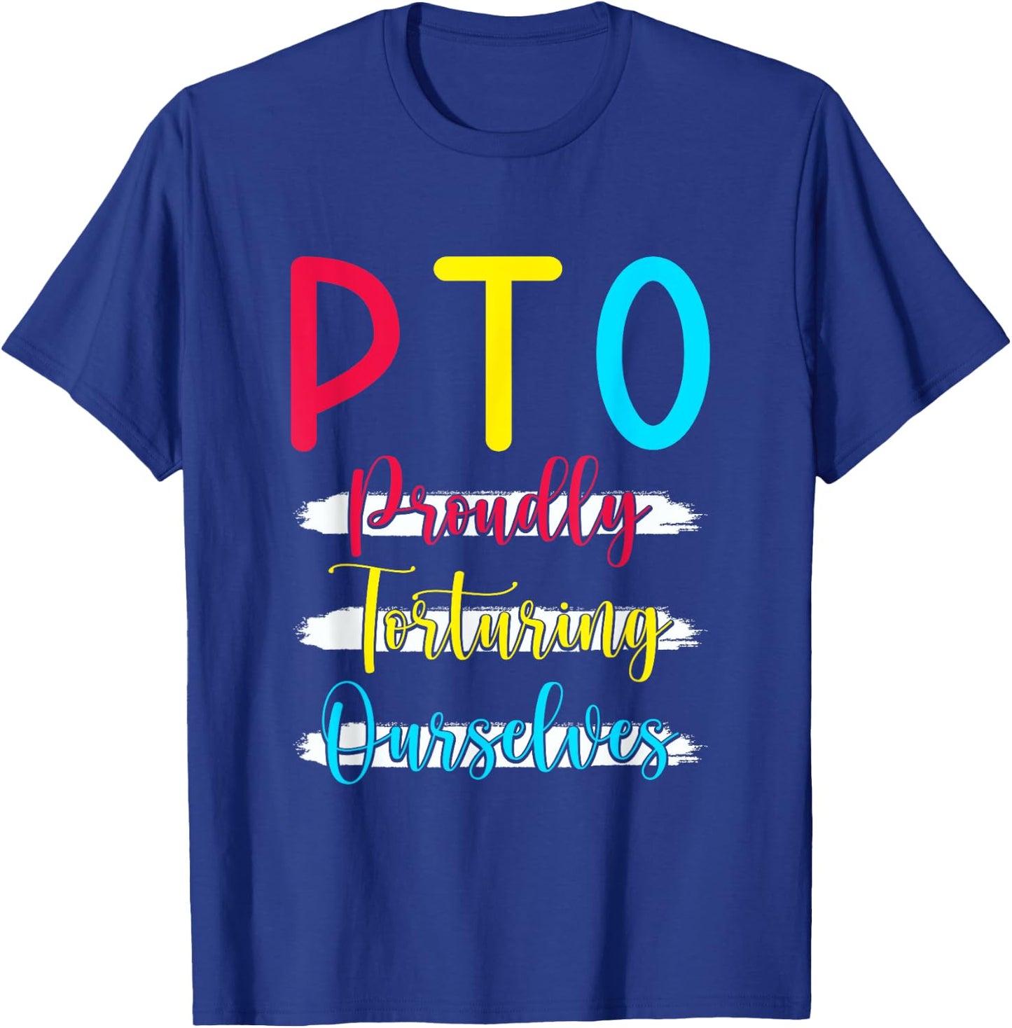 PTO School Parent T-Shirt - T-Shirt | Royal