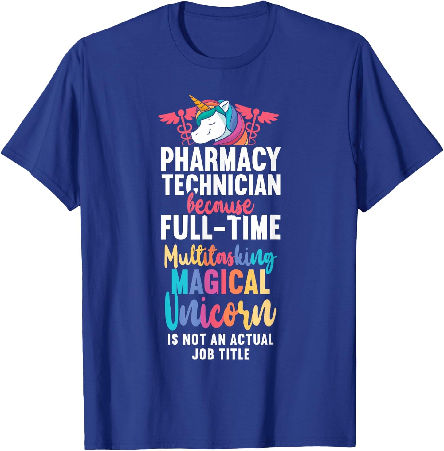 Pharmacy Tech Technician Pharmacist Student Pharmacy T-Shirt - T-Shirt | Royal