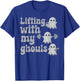 Lifting With My Ghouls Halloween Gym Workout Weightlifting T-Shirt - T-Shirt | Royal