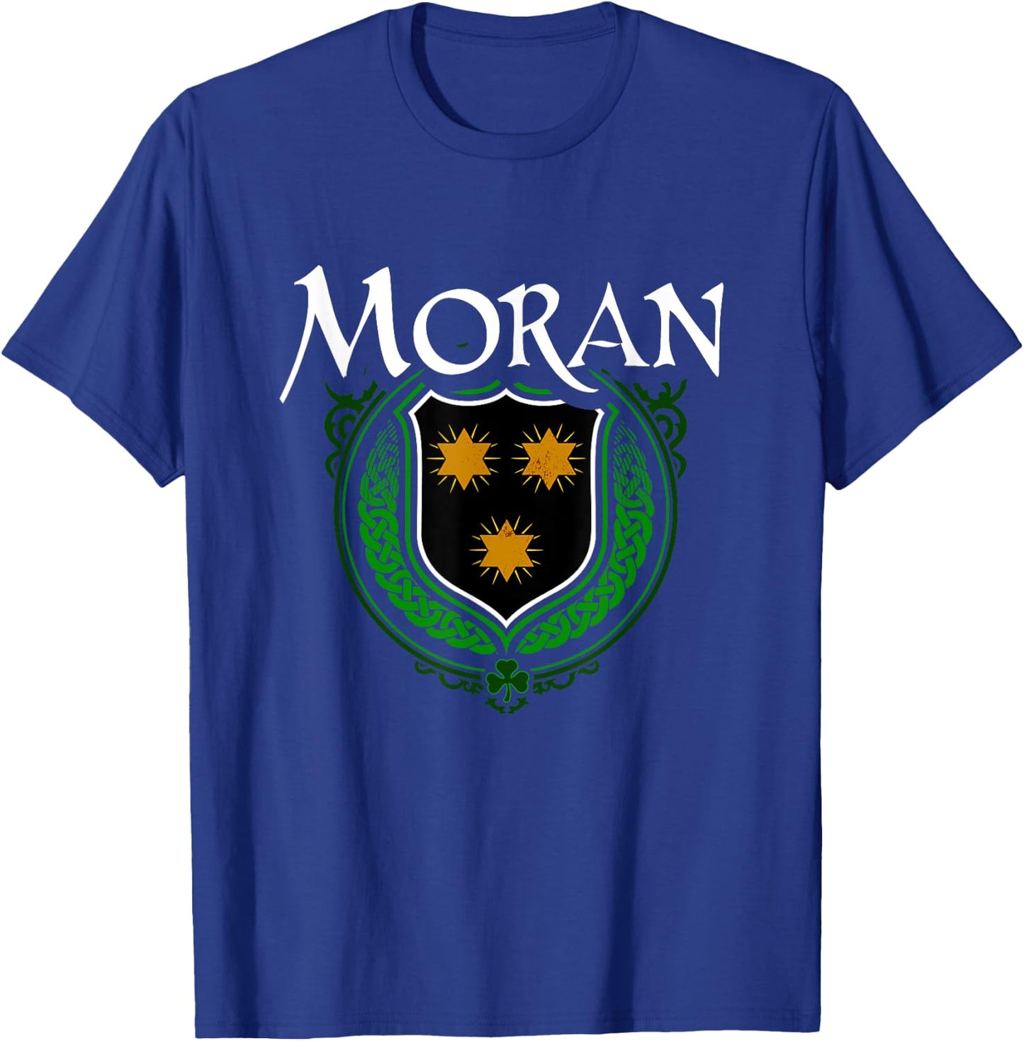 Moran Surname Irish Clan Tartan Badge Ireland T-Shirt - T-Shirt | Royal