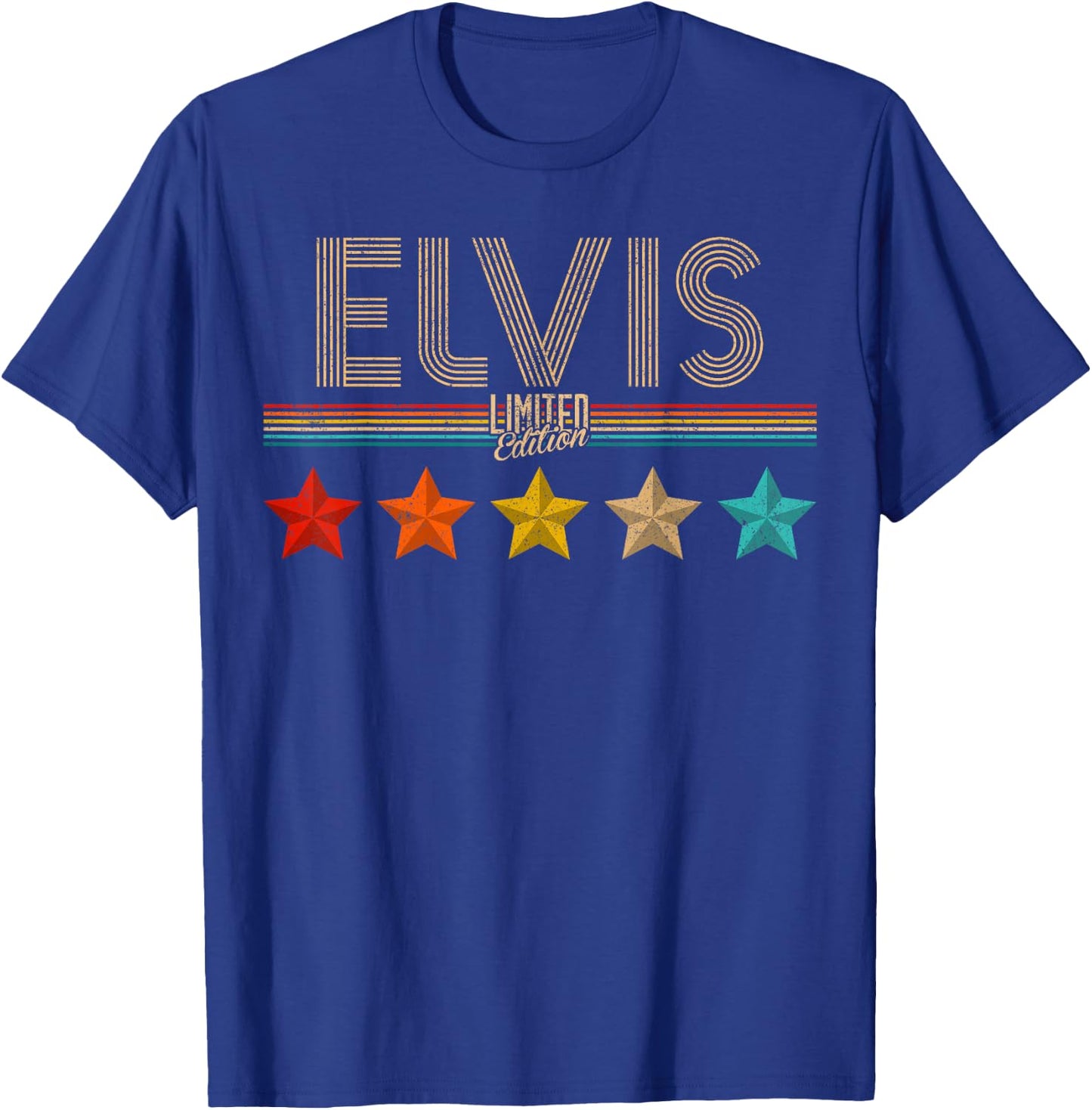Elvis Elvis Name Birthday Shirt Gift Elvis T-Shirt - T-Shirt | Royal