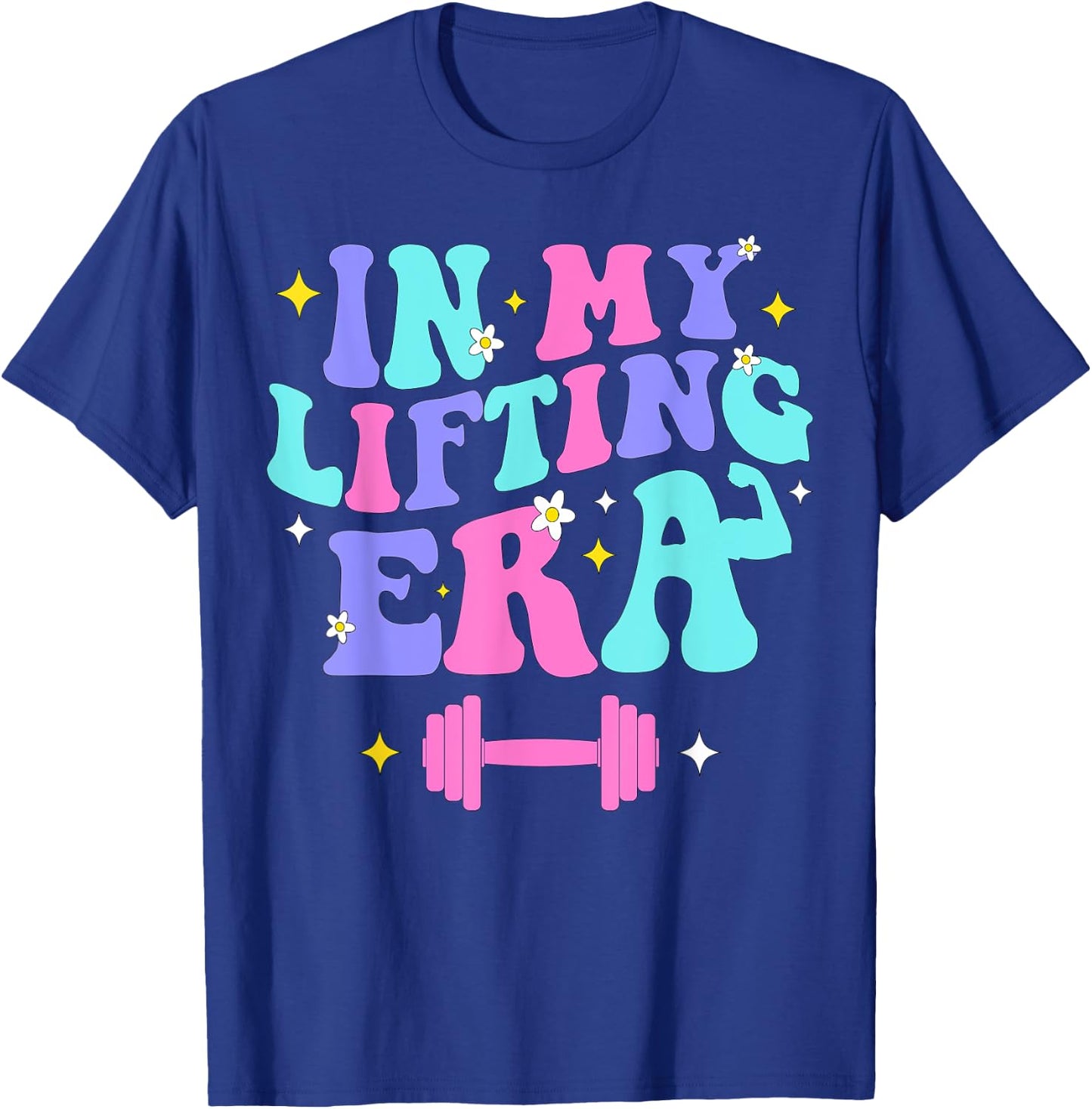In My Lifting Era Gym Weight Personal Trainer Gymer T-Shirt - T-Shirt | Royal