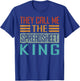 They Call Me The Spreadsheet King - Funny Programmer T-Shirt - T-Shirt | Royal