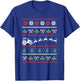 Tractor Reindeer Ugly Christmas Farm Farming Xmas Farmer T-Shirt - T-Shirt | Royal