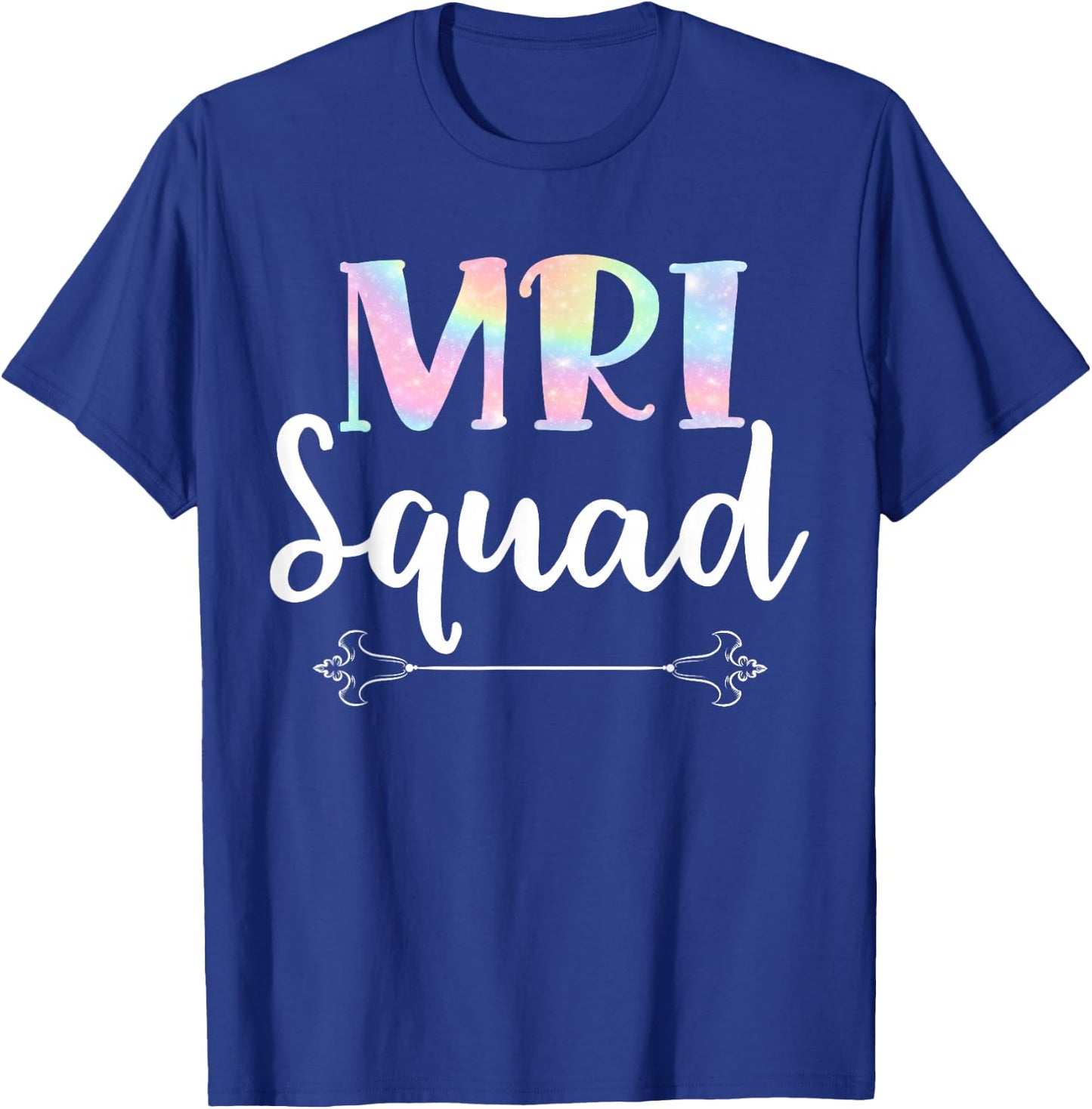 MRI Squad MRI Scan Tech Radiology Red Technician Medical T-Shirt - T-Shirt | Royal