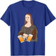 Mona Lisa by Leonardo Da Vinci Beer Party Alcohol Art T-Shirt - T-Shirt | Royal