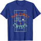 Tennis Pun Mid Court Crisis T-Shirt - T-Shirt | Royal